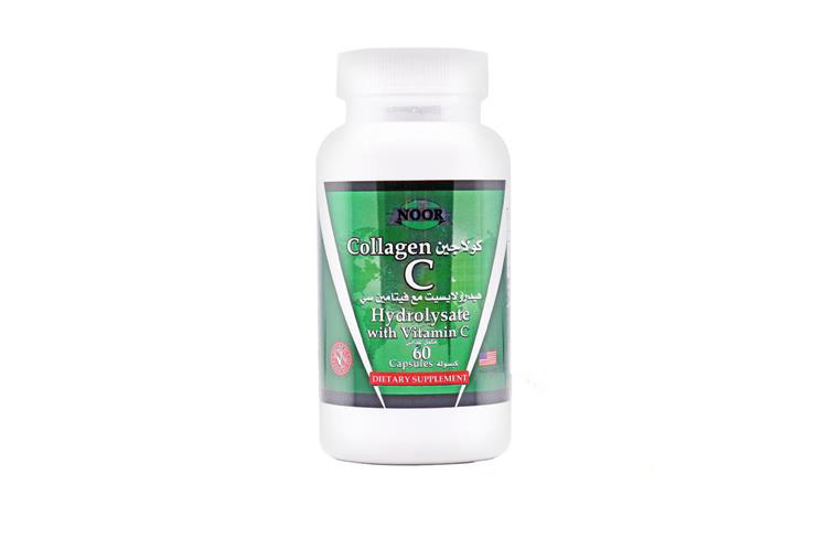 NOOR COLLAGEN VITAMIN C 60 CAPSULES - Milano Pharmacy