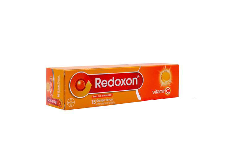 REDOXON VITAMIN C ORANGE EFFERVESCENT 15 TABLETS - Milano Pharmacy