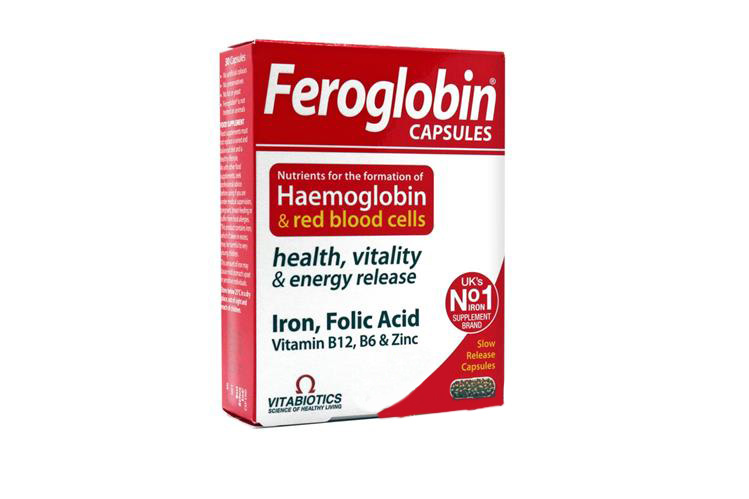 VITABIOTICS FEROGLOBIN B12 30 CAPSULES - Milano Pharmacy