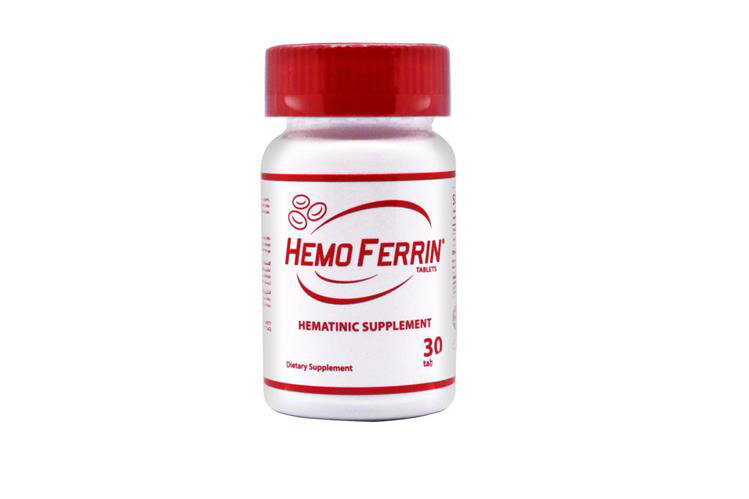 HEMO FERRIN 30 TABLETS - Milano Pharmacy