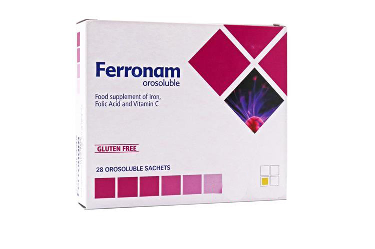 FERRONAM 28 SACHETS - Milano Pharmacy