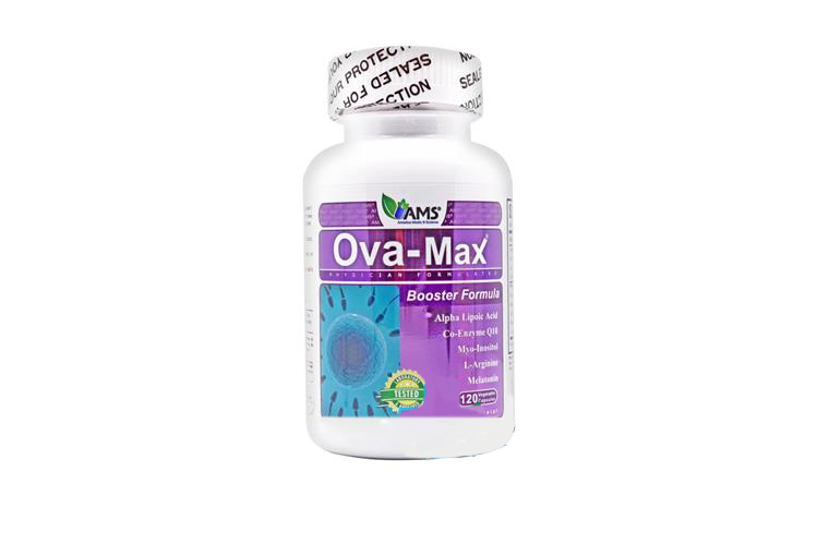 AMS OVA MAX 120 CAP - Milano Pharmacy