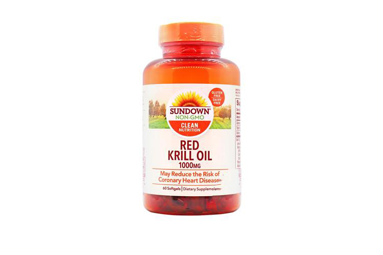 SUNDOWN RED KRILL OIL 1000MG 60SOFTGELS - Milano Pharmacy