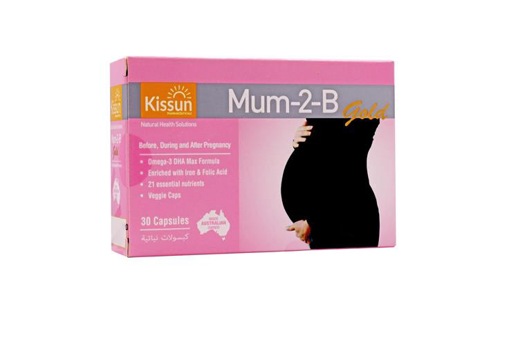 MUM 2 B GOLD 30 CAPSULES - Milano Pharmacy