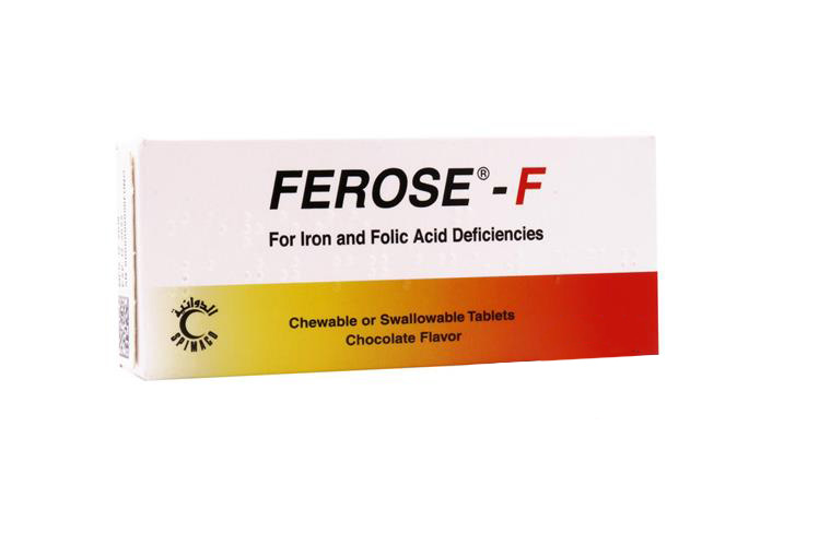 FEROSE F TABLETS 30 TAB - Milano Pharmacy