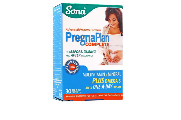 SONA PREGNAPLAN COMPLETE 30 CAPSULES - Milano Pharmacy