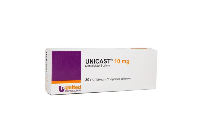 UNICAST 10MG 30 TABLETS - Milano Pharmacy