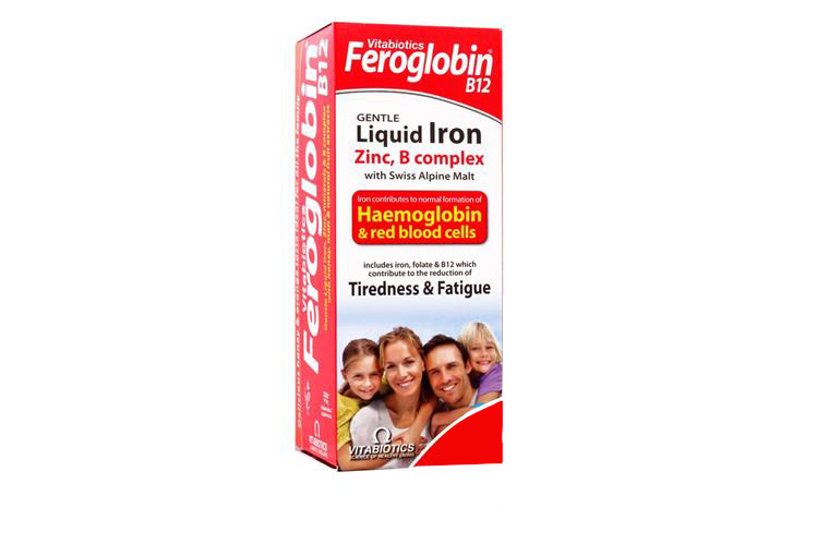 VITABIOTICS FEROGLOBIN B12 LIQUID 200 ML - Milano Pharmacy