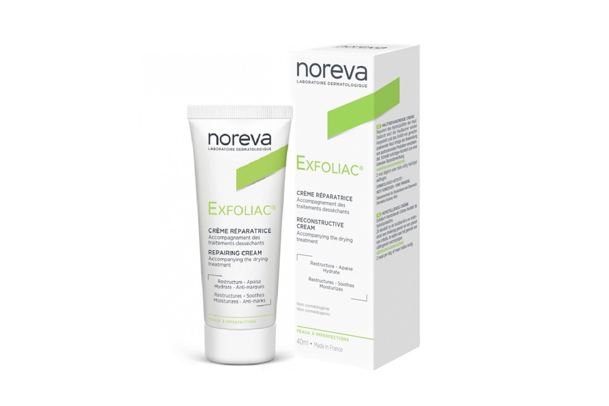 NOREVA EXFOLIAC RECONSTRUCTIVE CREAM 40 ML - Milano Pharmacy