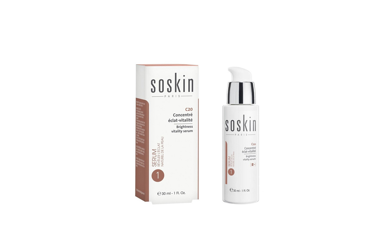 SOSKIN BRIGHTNESS VITALITY SERUM 30 ML - Milano Pharmacy