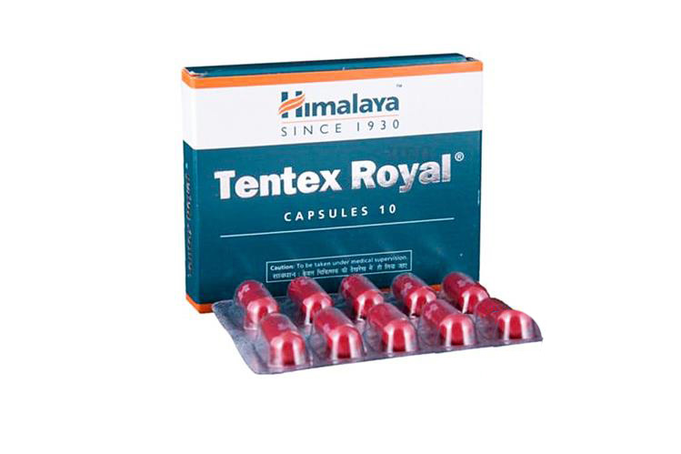 HIMALAYA TENTEX ROYAL 10 CAPSULES - Milano Pharmacy