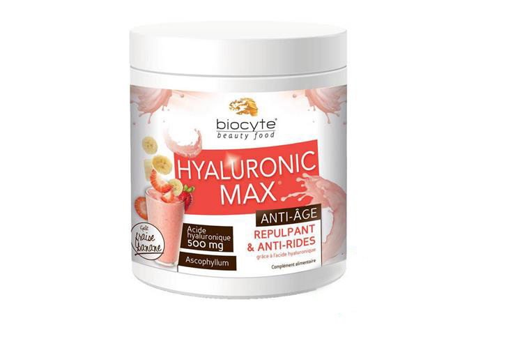 BIOCYTE HYALURONIC MAX  ANTI AGING STRAWBERRY AND BANANA 240 GM - Milano Pharmacy