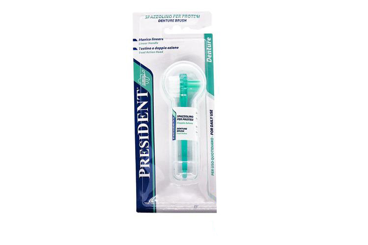 PRESIDENT DENTURE BRUSH - Milano Pharmacy