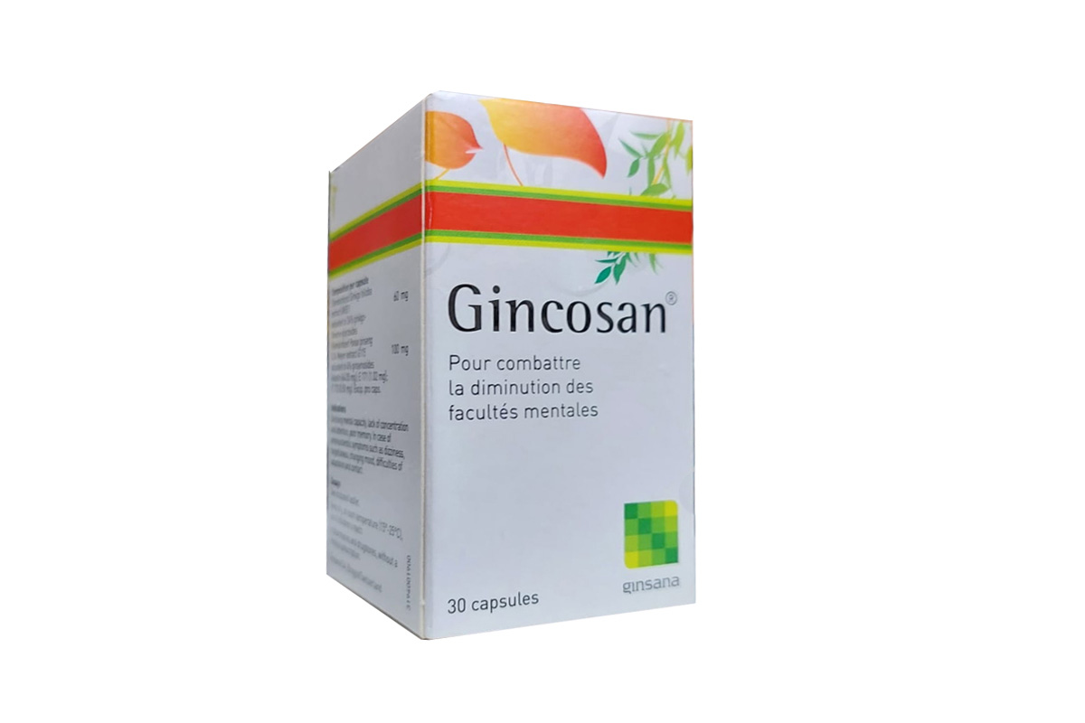 GINSANA GINCOSAN 30 CAPSULES - Milano Pharmacy