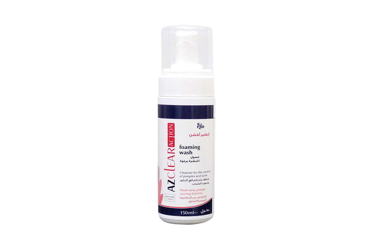 AZCLEAR ACTION FOAMING WASH 150 ML - Milano Pharmacy