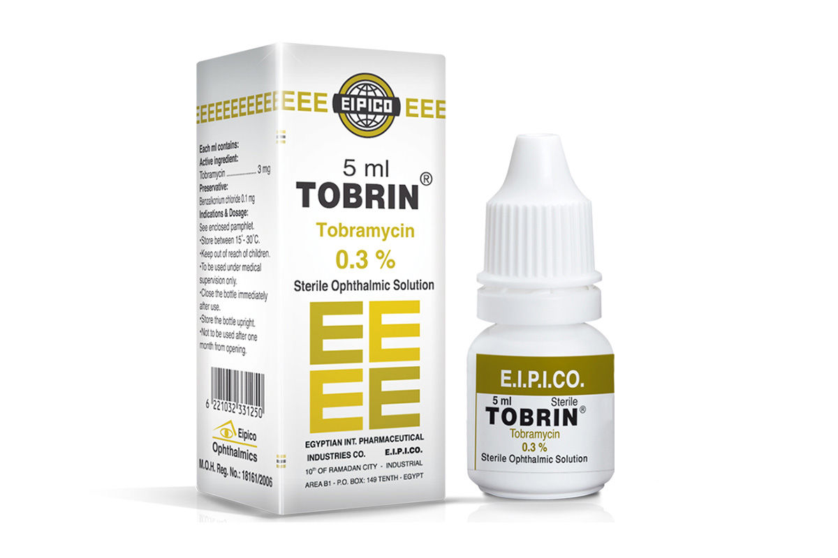 TOBRIN EYE DROPS 0.3% 5 ML - Milano Pharmacy