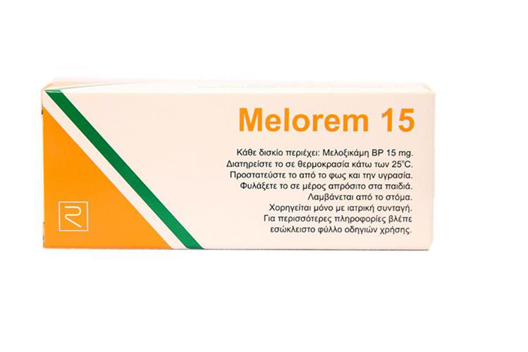 MELOREM 15 TAB - Milano Pharmacy