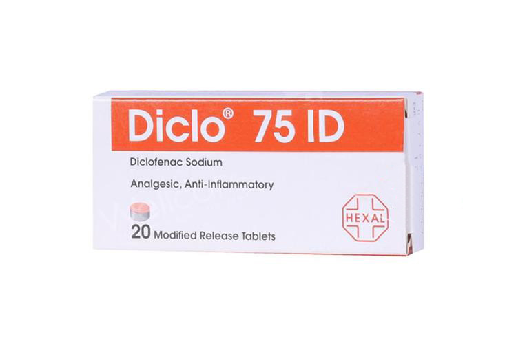 DICLO 75 ID TABLETS 20 TAB - Milano Pharmacy