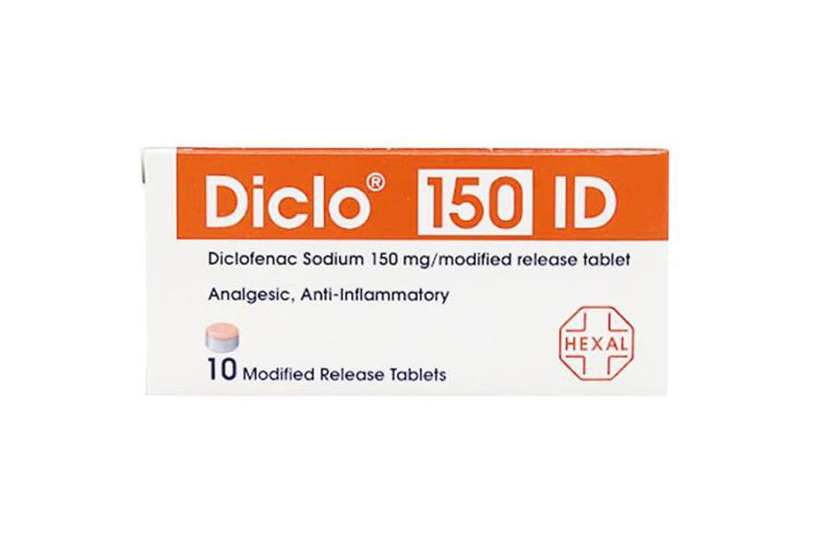 DICLO 150 ID TABLETS 10 TAB - Milano Pharmacy