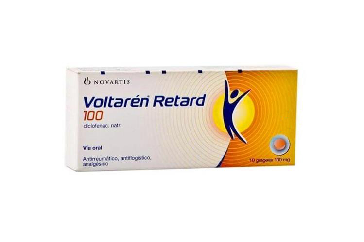 VOLTAREN RETARD 100MG 10 TABLETS - Milano Pharmacy