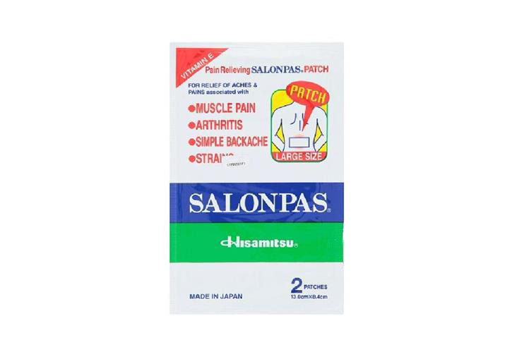 SALONPAS PLASTER 2 PATCHES - Milano Pharmacy