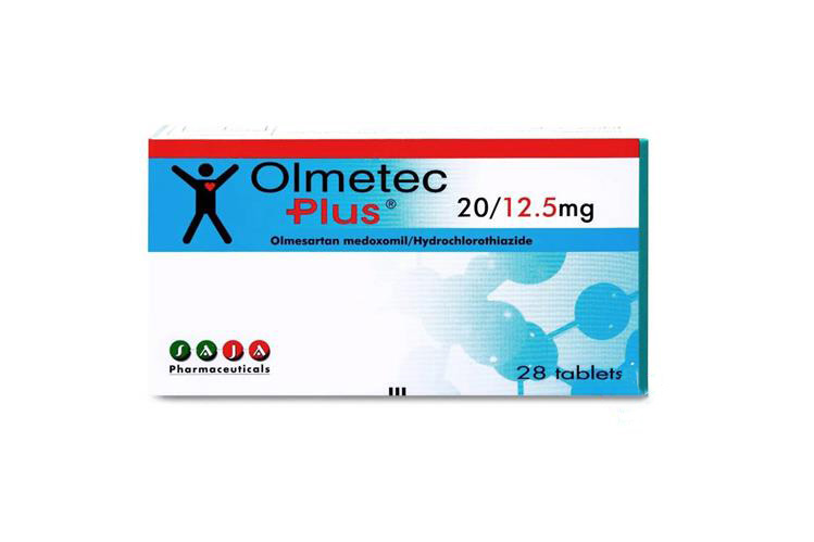 OLMETEC 20 12.5 MG 28 TABLETS - Milano Pharmacy