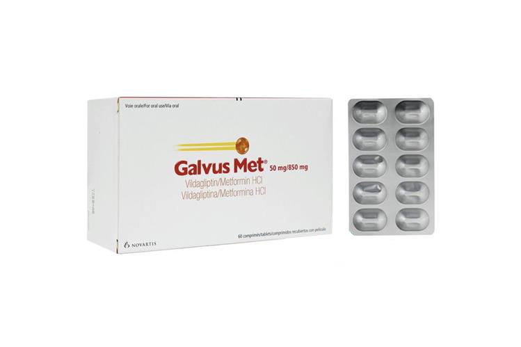 GALVUS MET 50 MG 850 MG 60 TABLETS - Milano Pharmacy