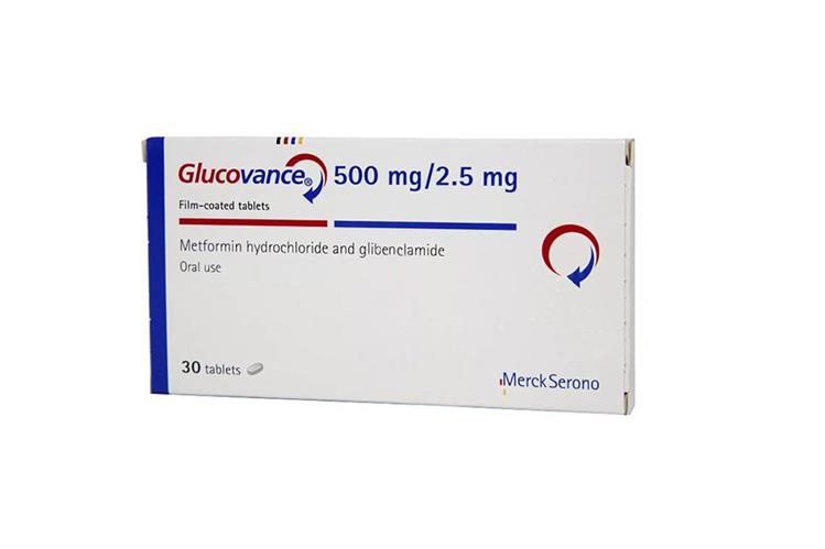 GLUCOVANCE 500 MG 2.5 MG 30 TABLETS - Milano Pharmacy