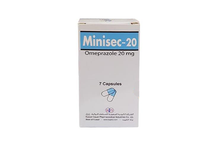 MINISEC 20 MG 7 CAPSULES - Milano Pharmacy