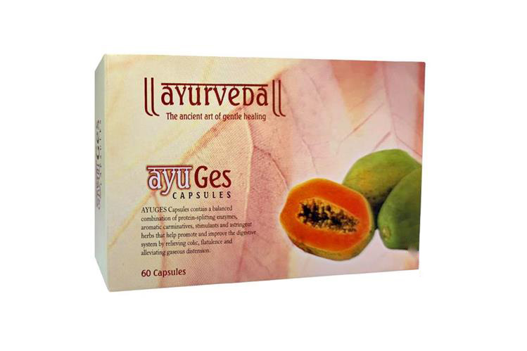 AYURVEDA  AYU GES 60 CAPSULES - Milano Pharmacy