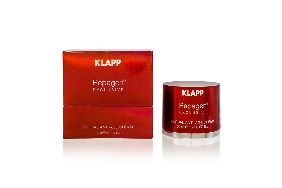 KLAPP REPAGEN EXCLUSIVE GLOBAL ANTI AGE CREAM 50 ML - Milano Pharmacy