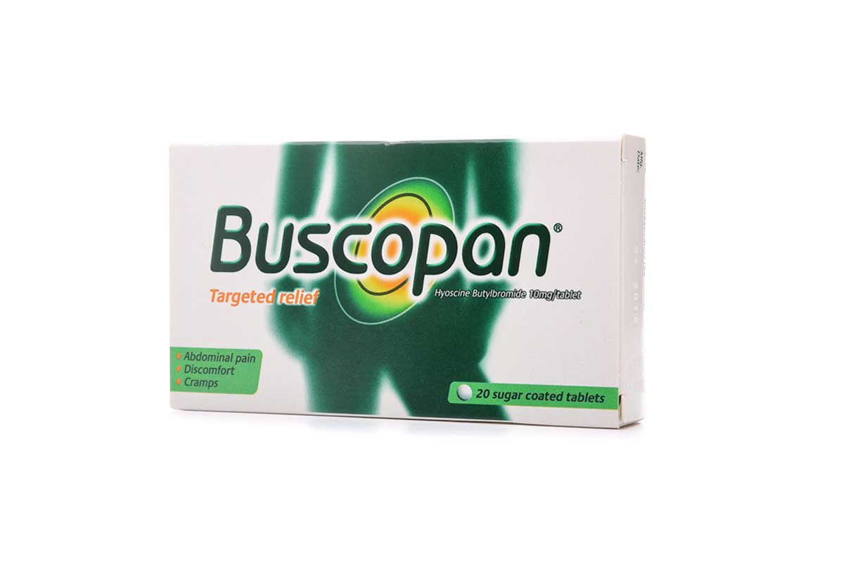 BUSCOPAN 10MG 20 TAB - Milano Pharmacy