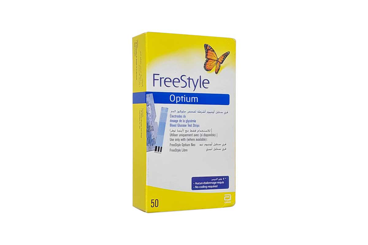 FREESTYLE OPTIUM 50 STRIP - Milano Pharmacy