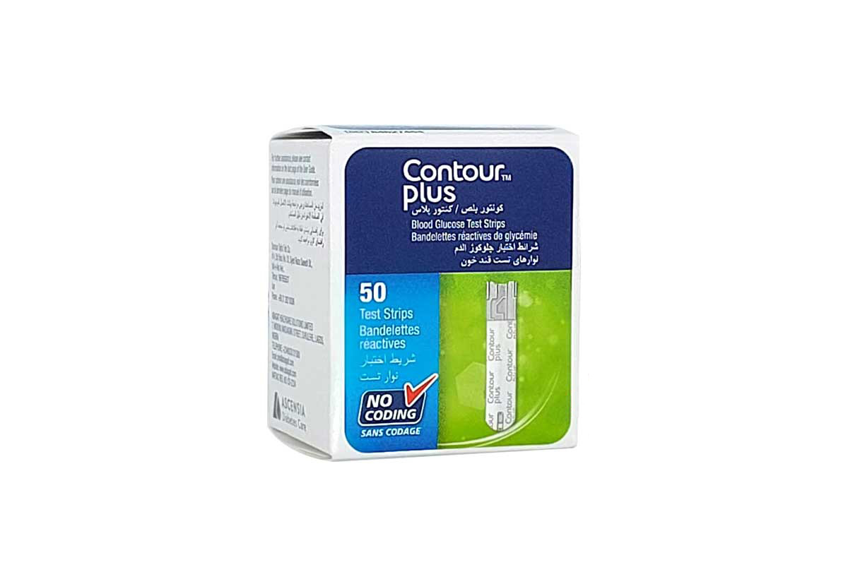 CONTOUR PLUS 50 STRIPS - Milano Pharmacy