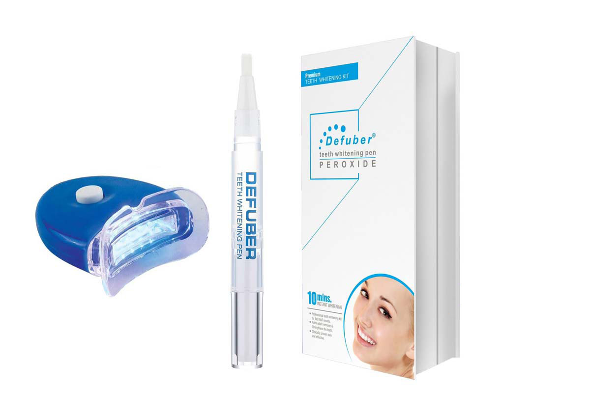 DEFUBER TEETH WHITENING PEN PEROXIDE KIT - Milano Pharmacy