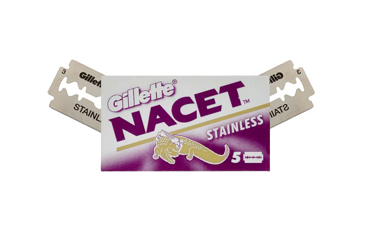 GILLETTE NACET STAINLESS 5 BLADES - Milano Pharmacy