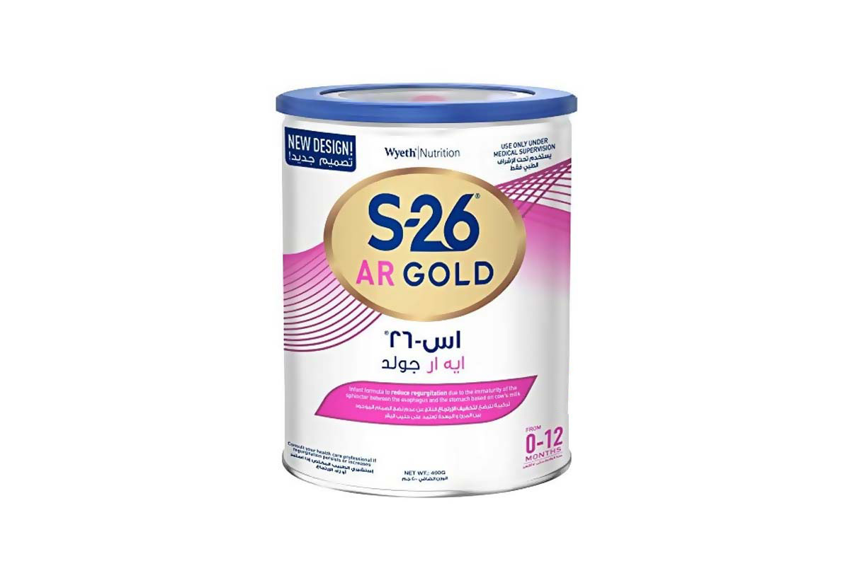 S 26 AR GOLD MILK 0-12 MONTH 400GM - Milano Pharmacy