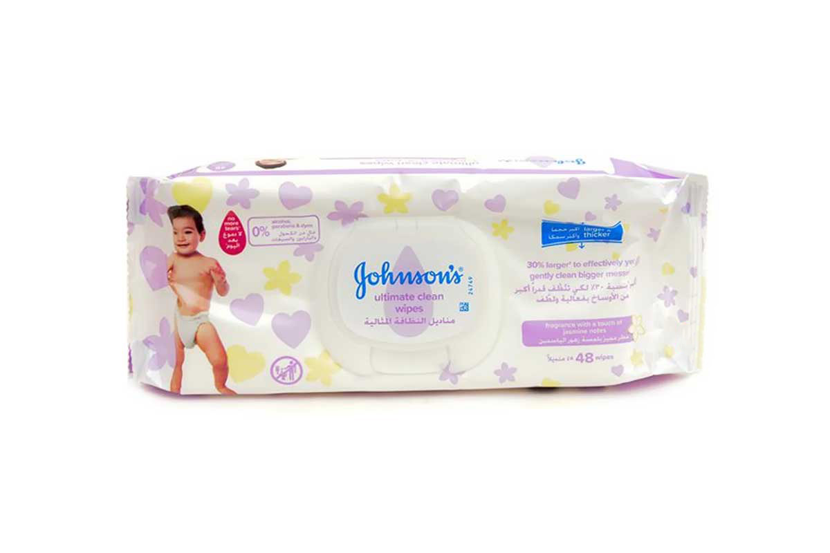 JOHNSONS ULTIMATE CLEAN WIPES 48 WIPES - Milano Pharmacy