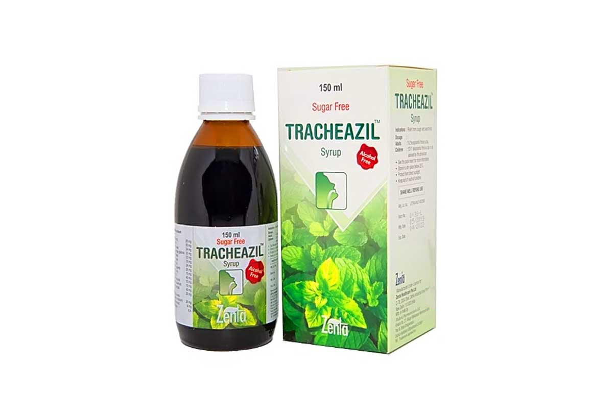 TRACHEAZIL SYRUP SUGAR FREE 150 ML - Milano Pharmacy