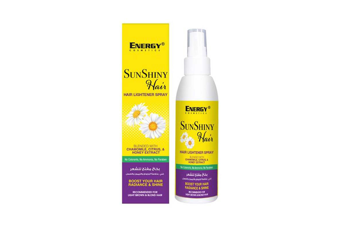 ENERGY SUN SHINY HAIR LIGTHENER SPRAY 125ML - Milano Pharmacy