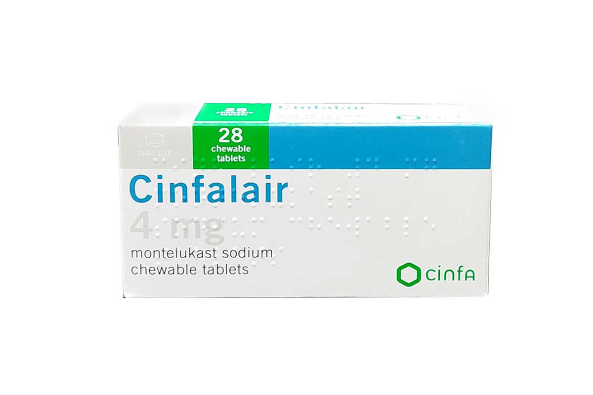 CINFALAIR 4 MG 28 TABLETS - Milano Pharmacy