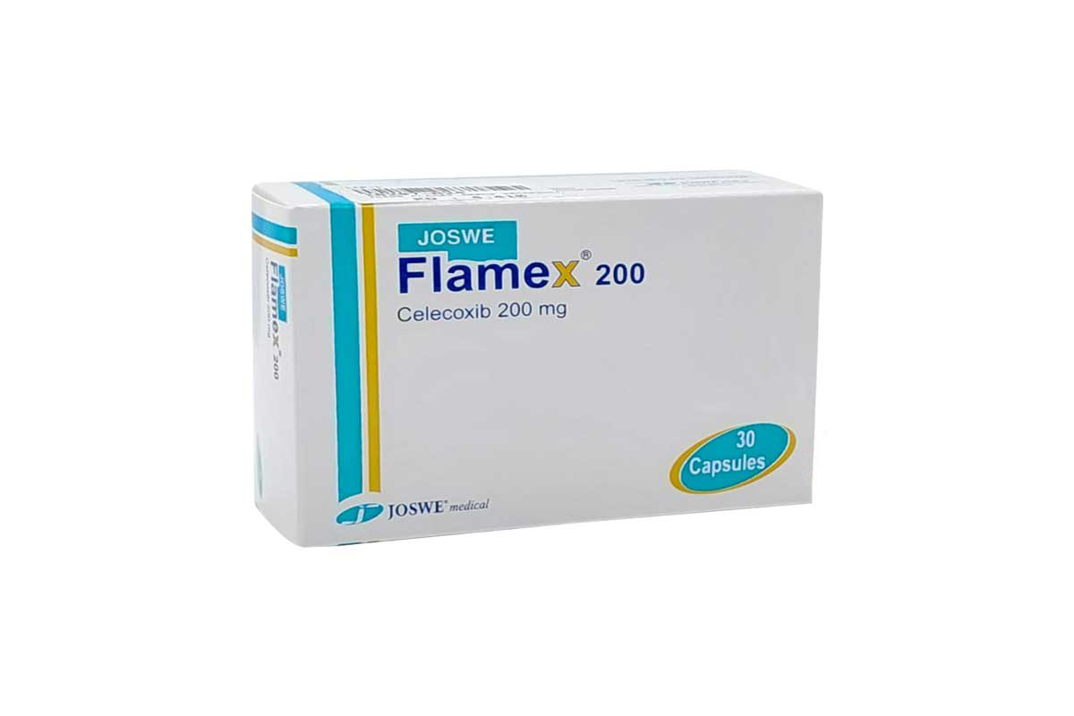 JOSWE FLAMEX 200MG 30 CAPSULES - Milano Pharmacy