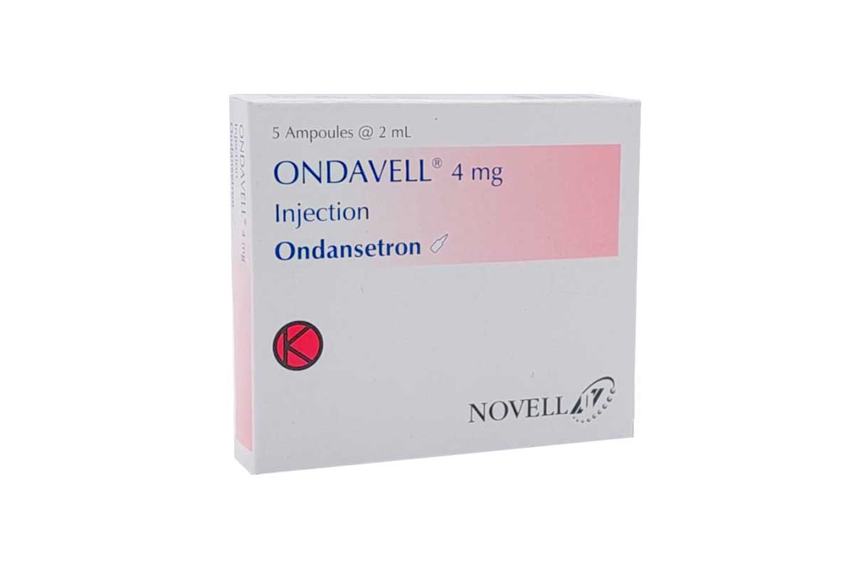 ONDAVELL 4MG INJECTION 5 AMPULE 2ML - Milano Pharmacy