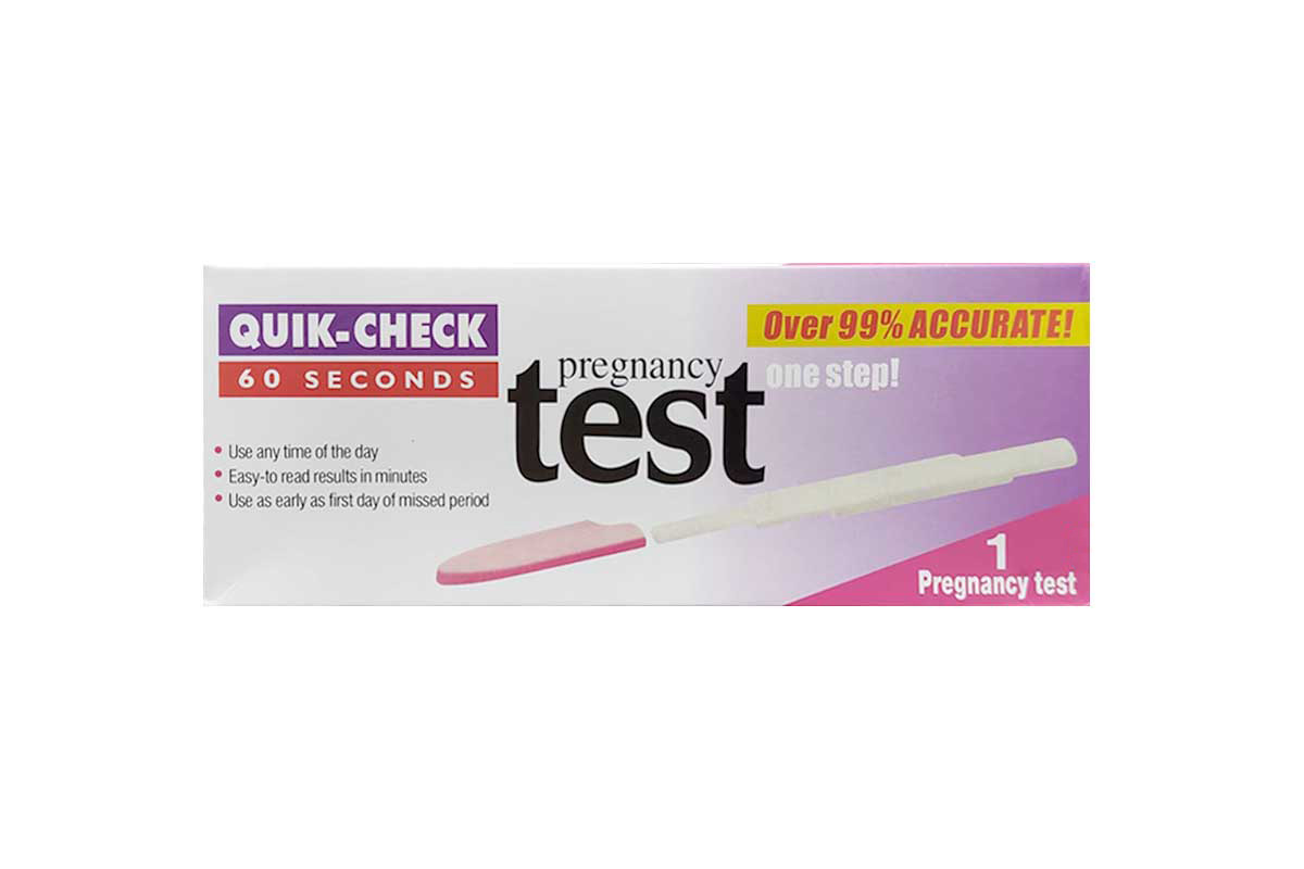 DR FAY QUIK CHECK PREGNANCY 1 TEST - Milano Pharmacy