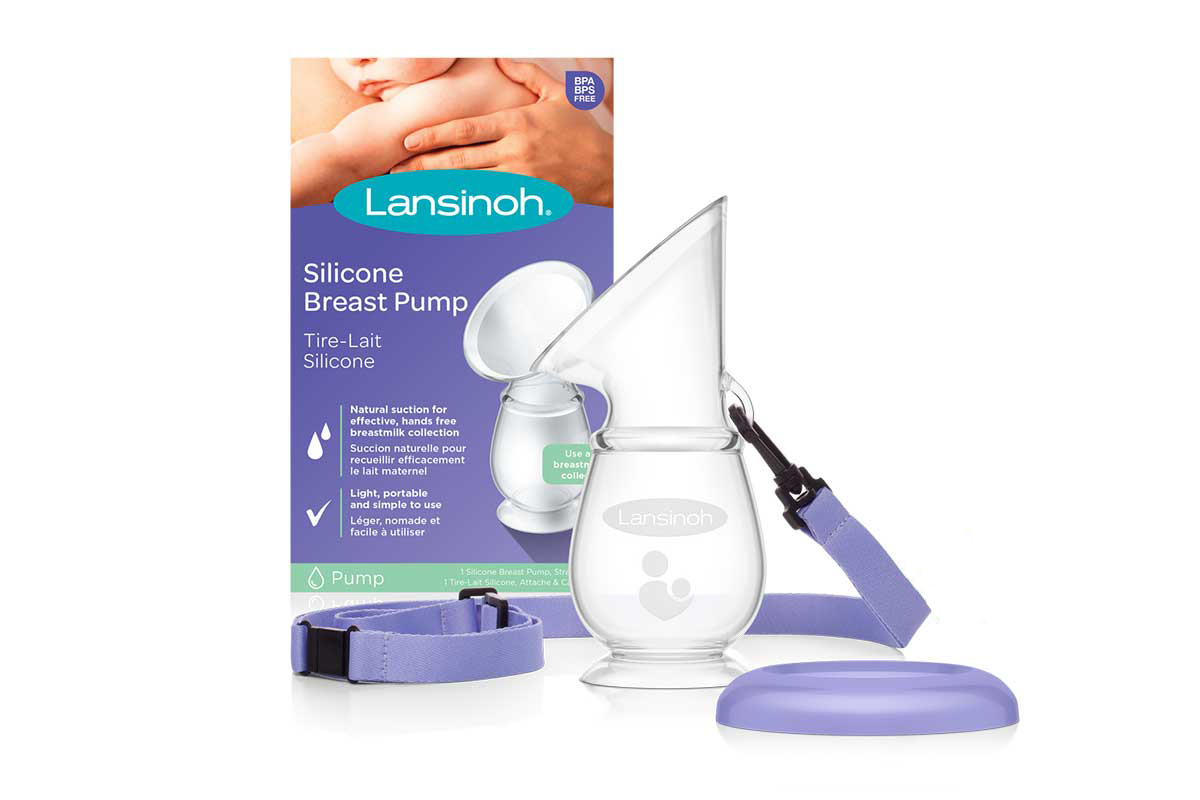 LANSINOH SILICONE BREAST PUMP - Milano Pharmacy