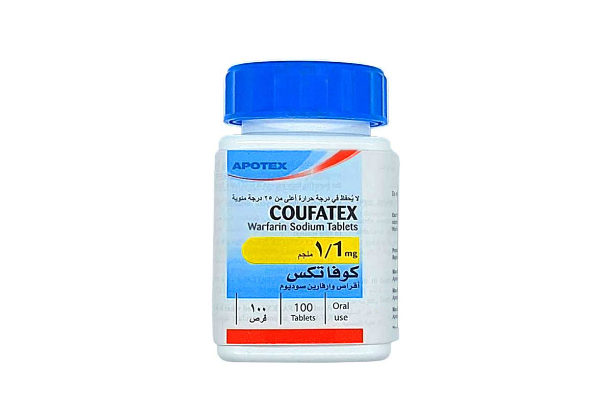 COUFATEX 1MG 100 TABLETS - Milano Pharmacy