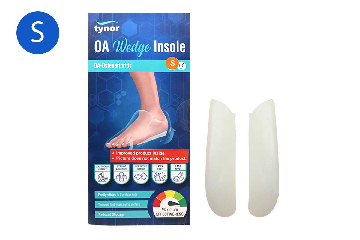 TYNOR OA WEDGE INSOLE K18 SIZS S - Milano Pharmacy