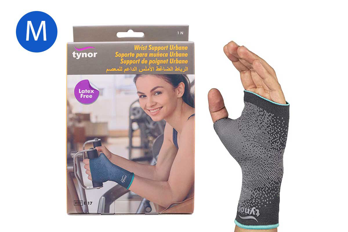 TYNOR WRIST SUPPORT URBANE SIZE M E17 - Milano Pharmacy