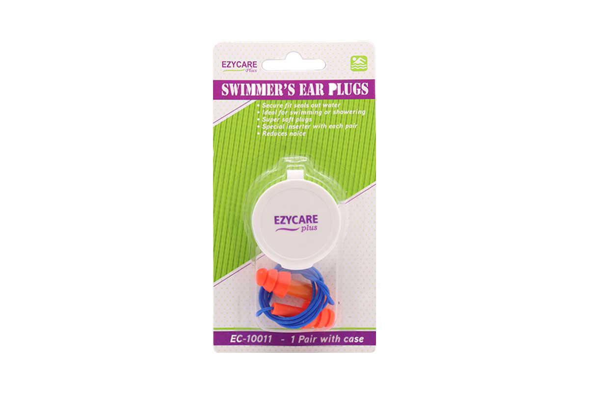 EZYCARE SWIMMERS EAR PLUGS 10011 - Milano Pharmacy