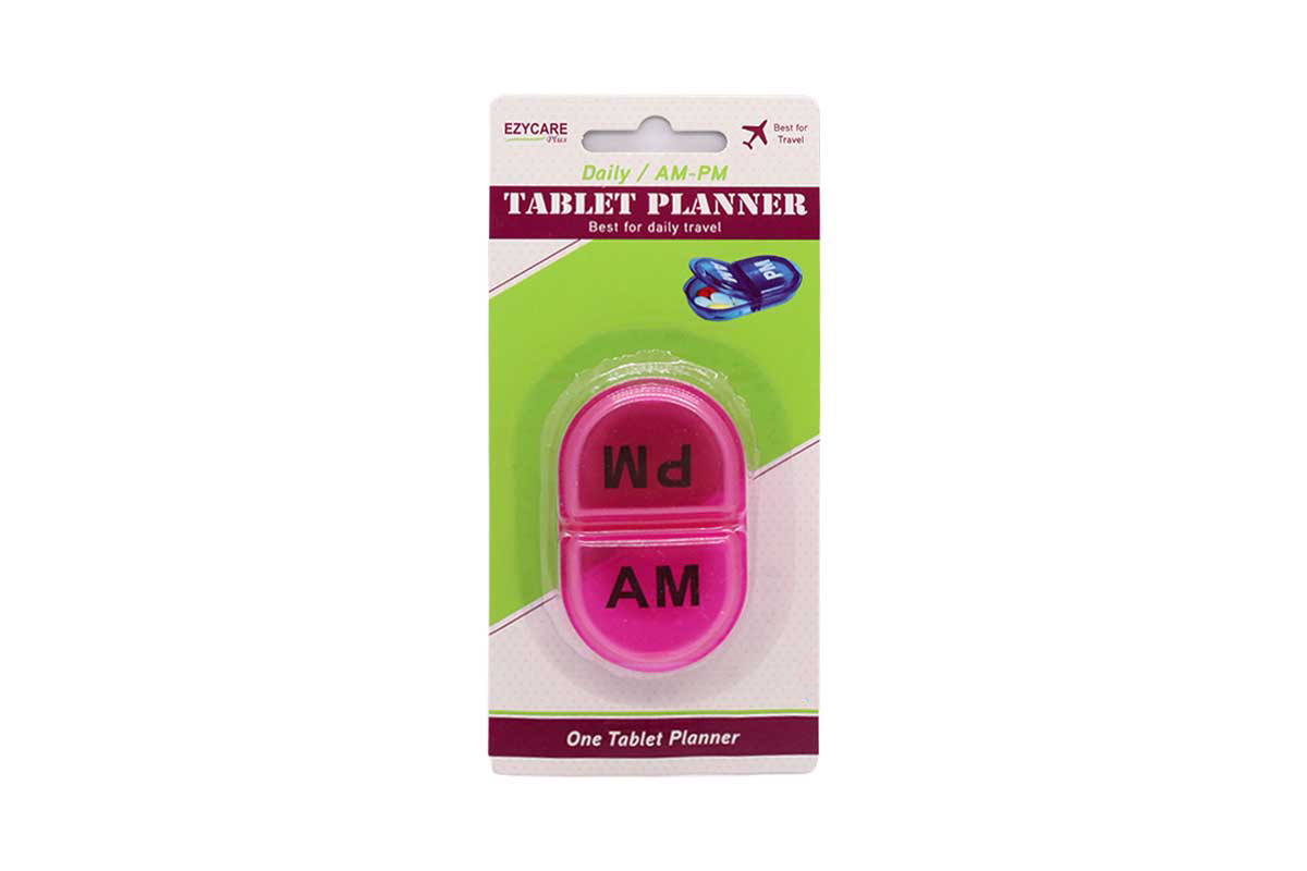 EZYCARE DAILY AM PM TABLET PLANNER 17433 - Milano Pharmacy